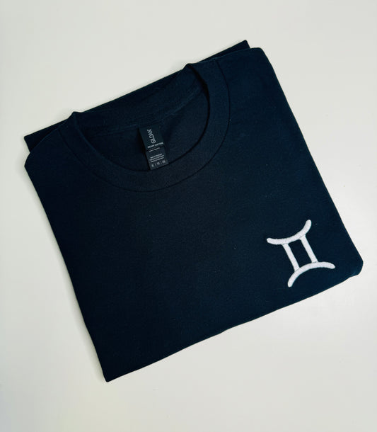 Embroidered Gemini T-Shirt