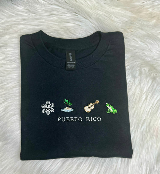 Embroidered Tiano Puerto Rico T-shirt